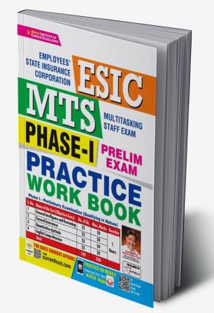 ESIC MTS Phase - 1  Prelim Exam Practice Work Book
