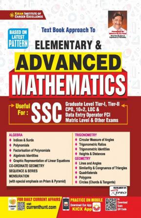 Text Book of SSC Elementary & ADVANCED Mathematics