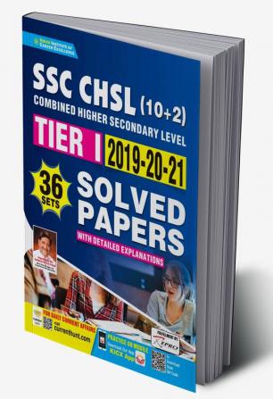 SSC CHSL-10+2 Tier 1 2019 to 2021 Solved Papers With Detailed Explanations  36-Set