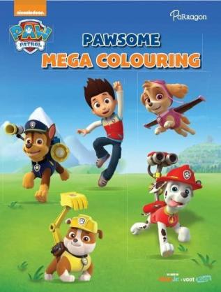 PAW Patrol: Pawsome Mega Colouring