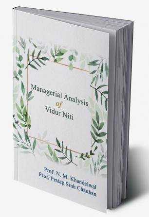 Managerial Analysis of Vidur Niti