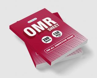 OMR Sheet for all competitive exams - 200 sheets 150 MCQs each