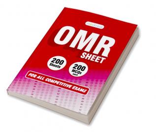 OMR Sheet for all competitive exams - 200 sheets 200 MCQs each