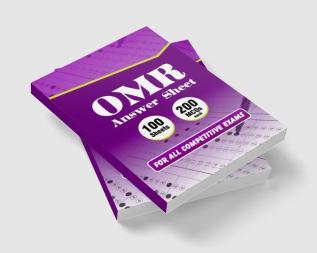 Practise OMR Sheets For All Exams 100 Sheets Of 200 MCQs