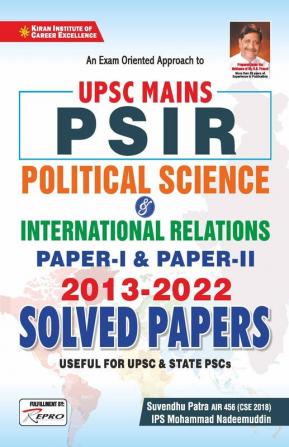 UPSC Mains PSIR Paper 1 and Paper II 2013 to 2022 Solved Papers