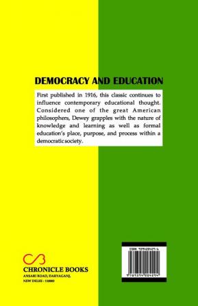 Democracy and Education