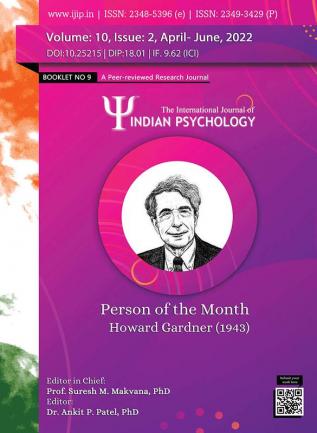 THE INTERNATIONAL JOURNAL OF INDIAN PSYCHOLOGY (VOLUME 10 ISSUE 2) BOOKLET NO 9