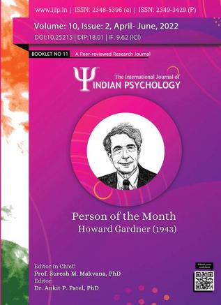 THE INTERNATIONAL JOURNAL OF INDIAN PSYCHOLOGY (VOLUME 10 ISSUE 2) BOOKLET NO 11