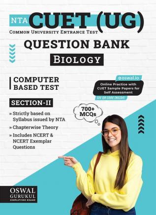 Oswal - Gurukul NTA CUET Biology Question Bank For Exam 2023