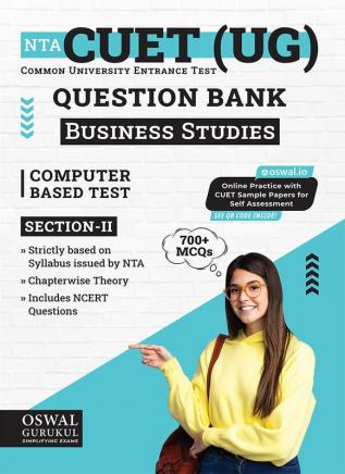 Oswal - Gurukul NTA CUET Business Studies Question Bank For Exam 2023