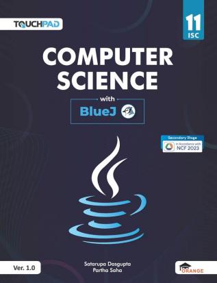 Touchpad Computer Science with BlueJ for ISC – Class 11