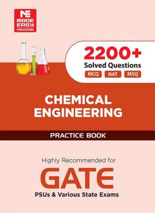 2200 MCQs: Chemical Engineering: Practice Book for GATE and PSUs