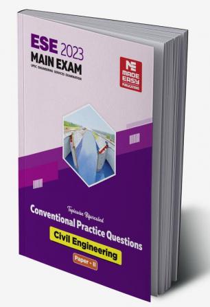 ESE 2023 Main Exam Practice Book : Civil Engineering Paper 2