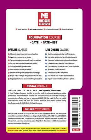 ESE 2023 Main Exam Practice Book: Electronics and Telecommunication Engineering Paper 1