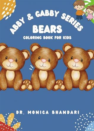 Bears Coloring Book For Kids