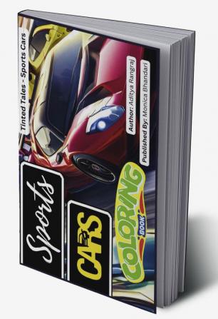 Sports Cars Coloring Book