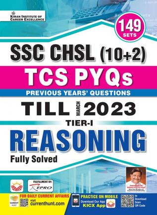 SSC CHSL (10+2) TCS PYQs Reasoning Solved Papers