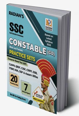 SSC Constable GD Practice Set and Previous Year Solved Papers Book for 2023 Exam in English (Based on NEW SYLLABUS)