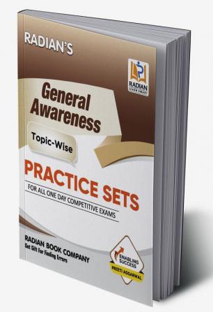 General Awareness Topic-Wise Practice Sets Book for All One Day Competitive Exams 2024 (English Medium)