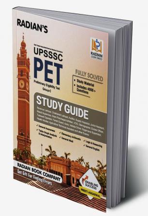 UPSSSC UP PET(Preliminary Eligibility Test) Study Guide Book Group C for Exam 2023 with Fully Solved 4000+ Questions (English Medium)