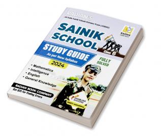 Sainik School Guide Book Class 6 for Entrance Exam 2024 English Medium (New Edition)