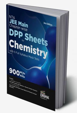 NTA JEE Main Chapter-wise DPP Sheets for Chemsitry with 5 Full Syllabus Tests 3rd Edition