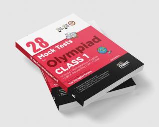 28 Mock Test Series for Olympiads Class 1 Science Mathematics English Logical Reasoning GK & Cyber 3rd Edition