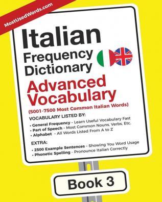 Italian Frequency Dictionary - Advanced Vocabulary