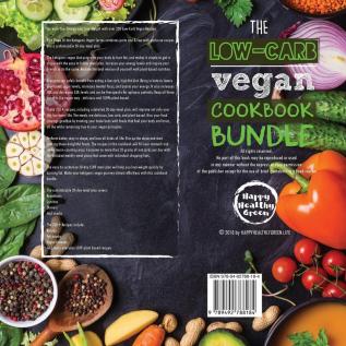 The Low Carb Vegan Cookbook Bundle: Including 30-Day Ketogenic Meal Plan (200+ Recipes: Breads Fat Bombs & Cheeses) (Ketogenic Vegan Diet)