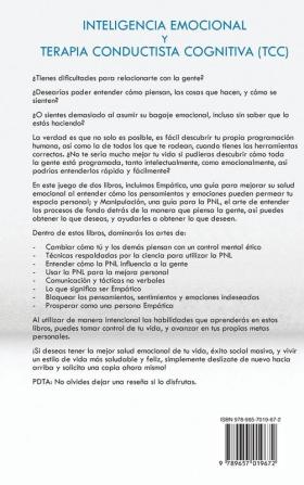 Inteligencia Emocional y Terapia Conductista Cognitiva (TCC): 2 libros en 1-Reduce tu Ansiedad Mientras Aumentas Tu Coeficiente Intelectual Autoconciencia