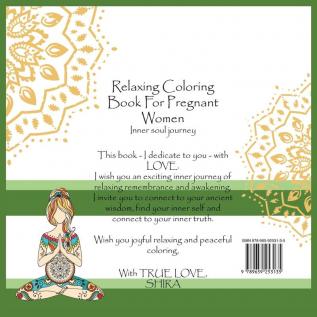 Adult Coloring Books: Relaxing Coloring Book For Pregnant Women - Inner Soul Journey