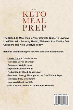 Keto Meal Prep: Ketogenic Diet Meal Plan - Weight Loss at Your Fingertips Through the Keto Diet Plan: Based on the Benefits of the Ketogenic Diet Ketosis Low Carb Low Fat Ketone Diet Plan