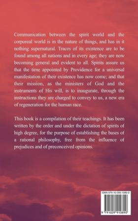 The Spirit's book: Containing the Principles of Spiritist Doctrine (Easy to read Layout)