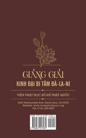 Giảng giải Kinh Đại Bi Tâm Đà-la-ni