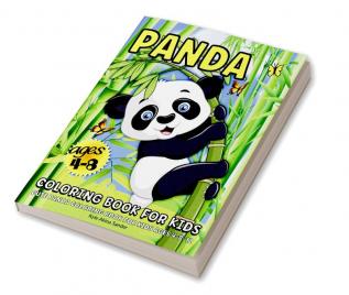 Panda Coloring Book For Kids : Cute Panda Bear Coloring Book For Kids Ages 4-8 Boys And Girls | Great Gift For Children