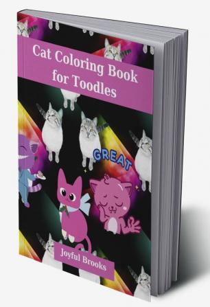 Cat Coloring Book for Toodles : 43 Pages | Coloring Book with Cats| Amazing Activity Book for Toodles