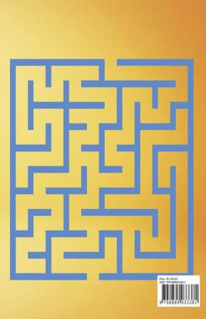 Welcome to My Maze World : Funny Circle Quad and Square Mazes | Awesome Mazes for Kids | Activity Book for Kids and Adults | Maze Activity Book