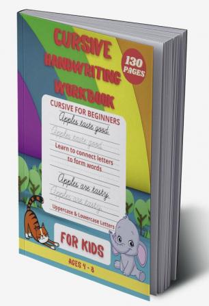 Cursive Handwriting Workbook for kids : Cursive for beginners | Learning Cursive Handwriting