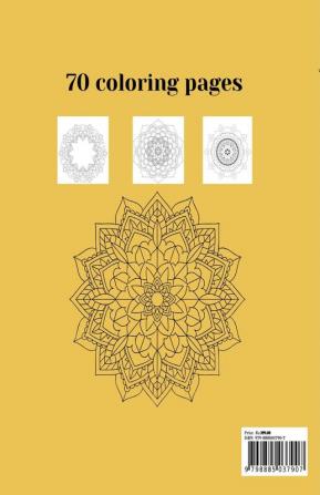 Mandala Coloring Book for Kids : Easy Mandalas to Color for Relaxation / For KidsTeens and Adults Beginners