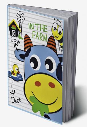 IN THE FARM : Fun Educational Coloring Book for Learning Animals Ι for Kids Ages 4-9 Ι Preschool Kindergarten and Homeschooling