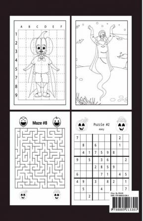 Halloween Activity Book For Kids : Halloween Activity Book For Toddlers