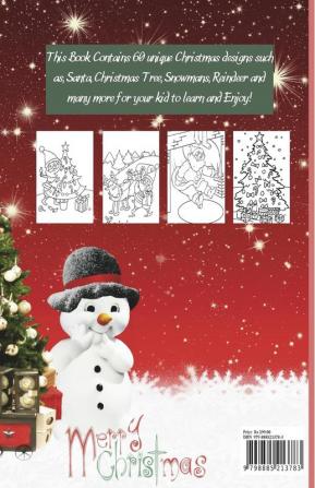 Christmas Coloring Book for Kids Age 4-8 Years : Easy and Cute Christmas Coloring Book for kids with 60 Unique Designs for your Children to Learn Coloring and Enjoy. | This Book is suitable for kid...