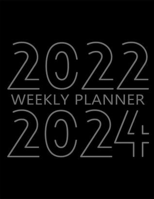 2022-2024 Weekly Planner : 36 Month Calendar 3 Year Weekly Organizer Book for Activities and Appointments with To-Do List Agenda for 156 Weeks