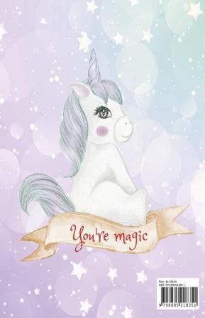 Magic Unicorns Coloring Book : Stunning coloring book for kids ages 4-8.