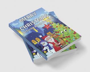 Merry Christmas activity book for kids : A wonderful gift this activity book includes: Christmas pictures find the differences mazes point-to-point puzzles and more.