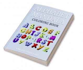 Alphabet Mandala Coloring book