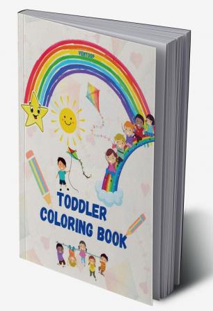 Toddler coloring book : Fun activity book for kids | Engaging activity for preschoolers with animals colors and numbers | Boost creativity with colors color by number dot to dot tracing and earl...