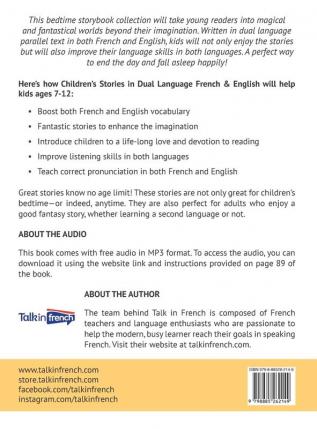 Children's Stories in Dual Language French & English: Raise your child to be bilingual in French and English + Audio Download