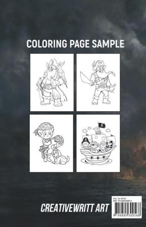 Pirates World Coloring Book : Relaxation And Stress Relief