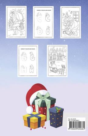 I Spy Christmas Tree : Help Santa Claus Go Through All These Dot-to-dot Puzzles Letter Coloring And Fun Christmas Coloring Pages And Save The Day!